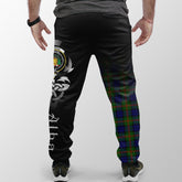 Dundas Modern 02 Tartan Crest Jogger Sweatpants - Alba Celtic Style